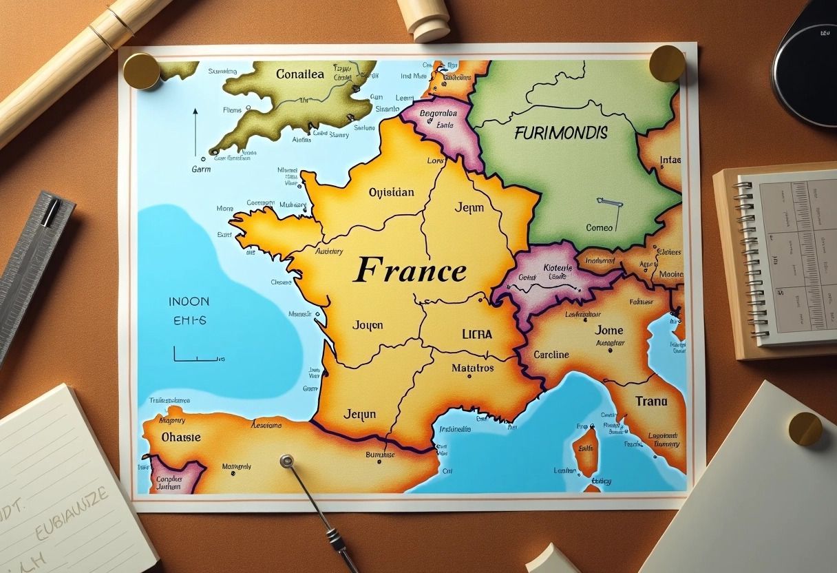 carte france